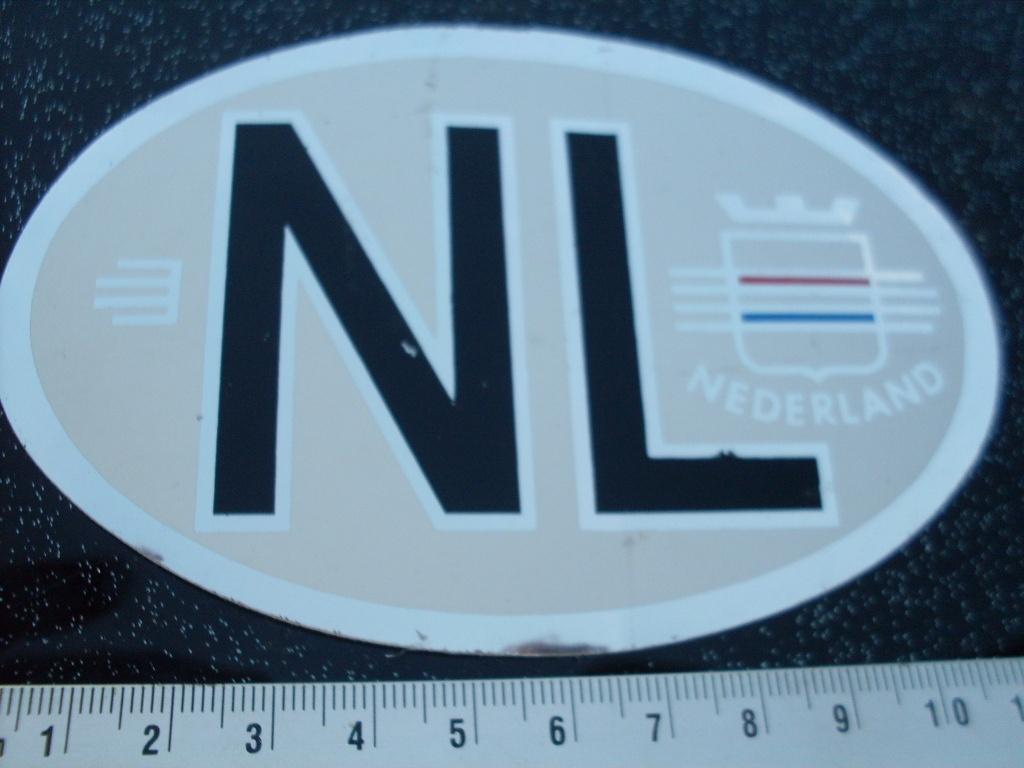 folie sticker nederland NL holland classic look, Verzenden, Zo goed als nieuw, Overige typen