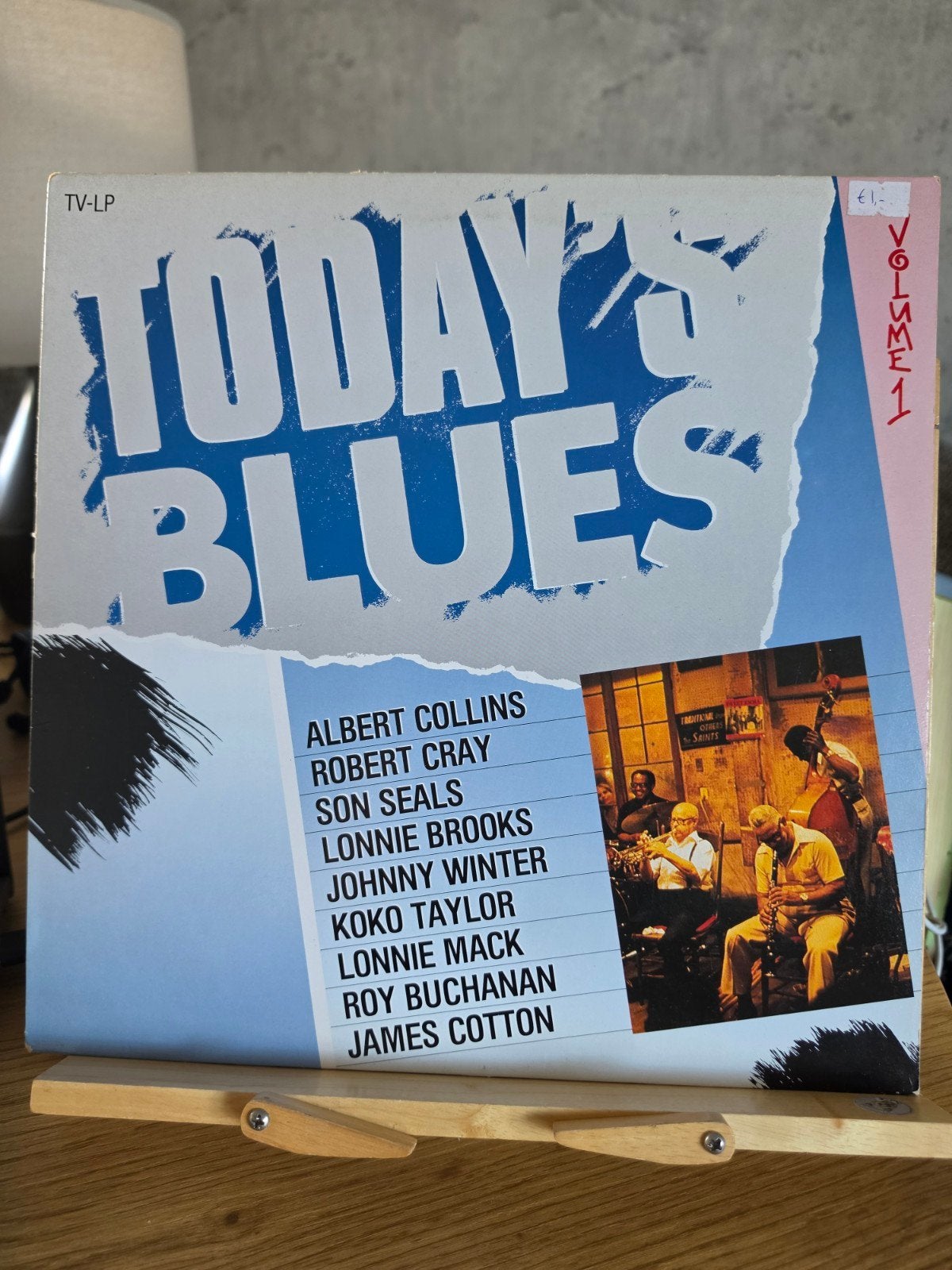 Lp: today's blues - various, Ophalen of Verzenden, Gebruikt, 12 inch
