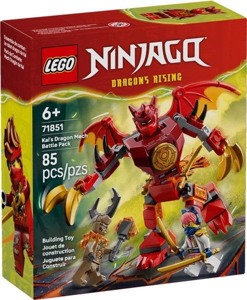Lego Ninjago 71851  Kai's drakenmecha strijdpakket