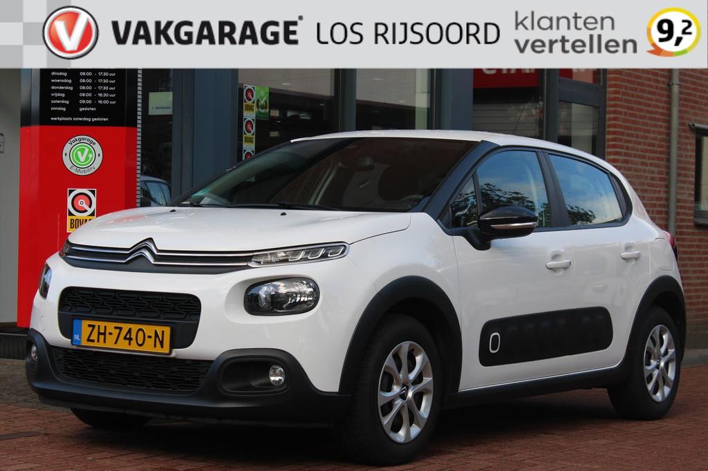 CITROEN C3 1.2 PureTech *Feel* | Carplay | Cruise & Climate, 83 pk, 1199 cc, 450 kg, Wit