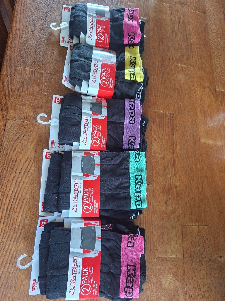 10 kappa boxershorts nieuw xxl te koop, Kleding | Heren, Ondergoed, Ophalen of Verzenden, Meerkleurig, Kappa, Boxer