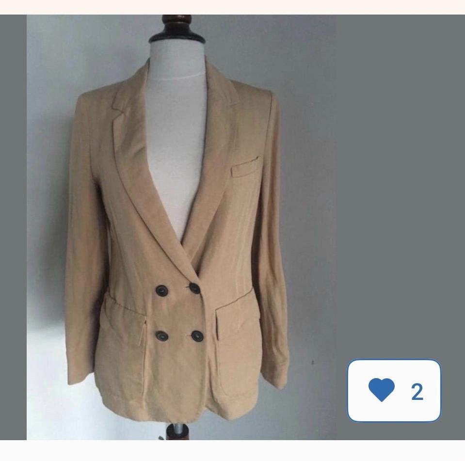 Zara Woman beige blazer jasje Nieuw maat 36-38, Kleding | Dames, Beige, Nieuw, Ophalen of Verzenden, Lange mouw