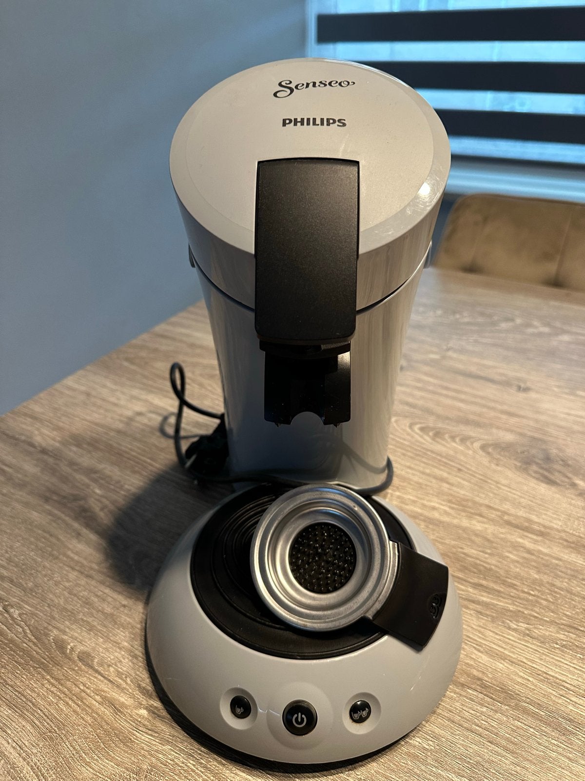 Philips Senseo Koffiezetapparaat - Grijs, Ophalen, Koffiepads en cups, Gebruikt, Koffiemachine