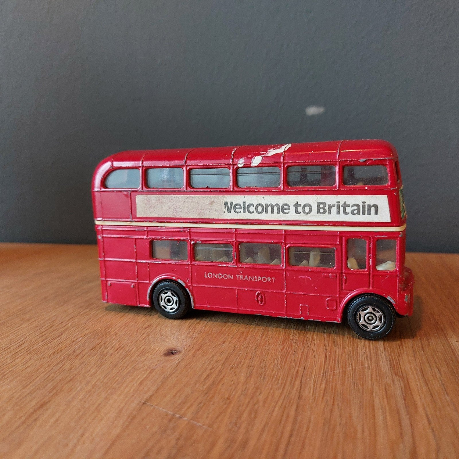 Engelse Dubbeldekker Bus - London Transport Routemast, Ophalen, Gebruikt