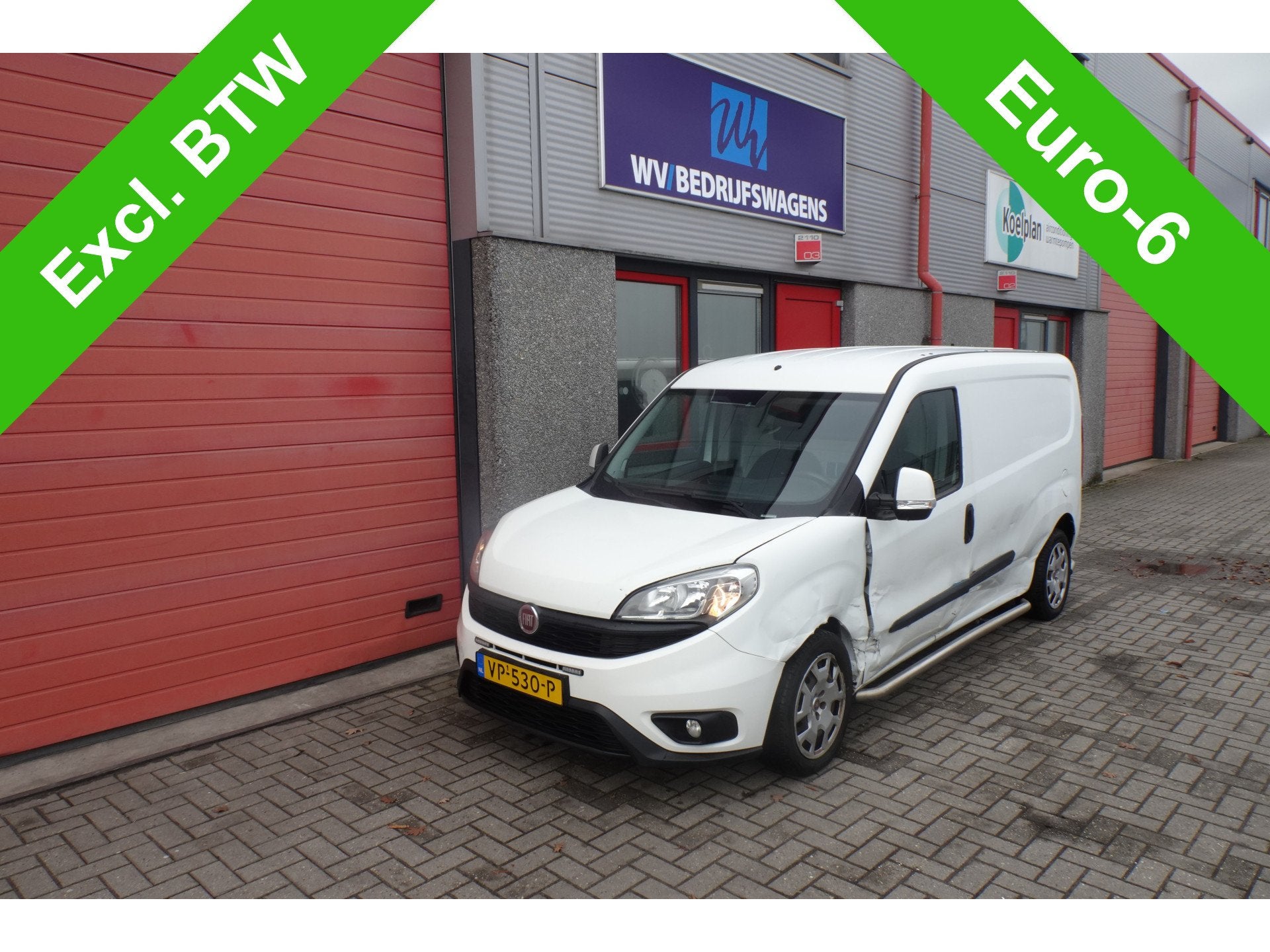 Fiat Doblò Cargo 1.4 T-Jet Natural Power L2H1 Maxi SX 100 %, Overige carrosserieën, CNG (Aardgas), Info@wvbedrijfswagens.nl, Wit