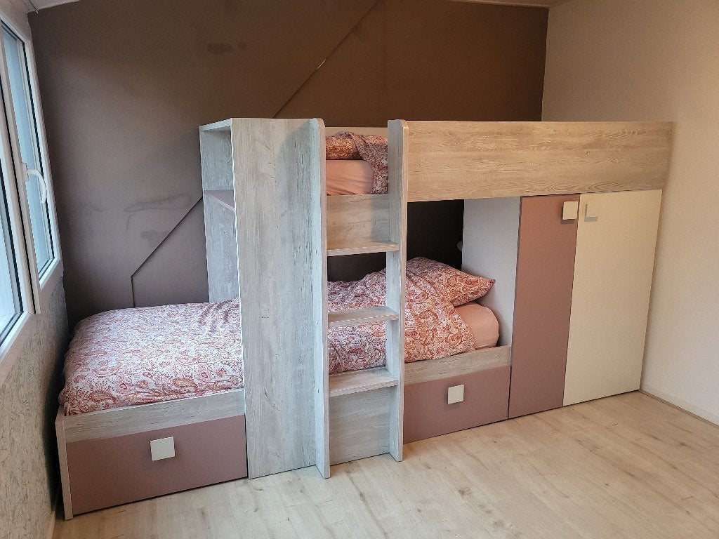 Mooie kinderkamer voor 2 kinderen, Ophalen, Zo goed als nieuw, Meisje