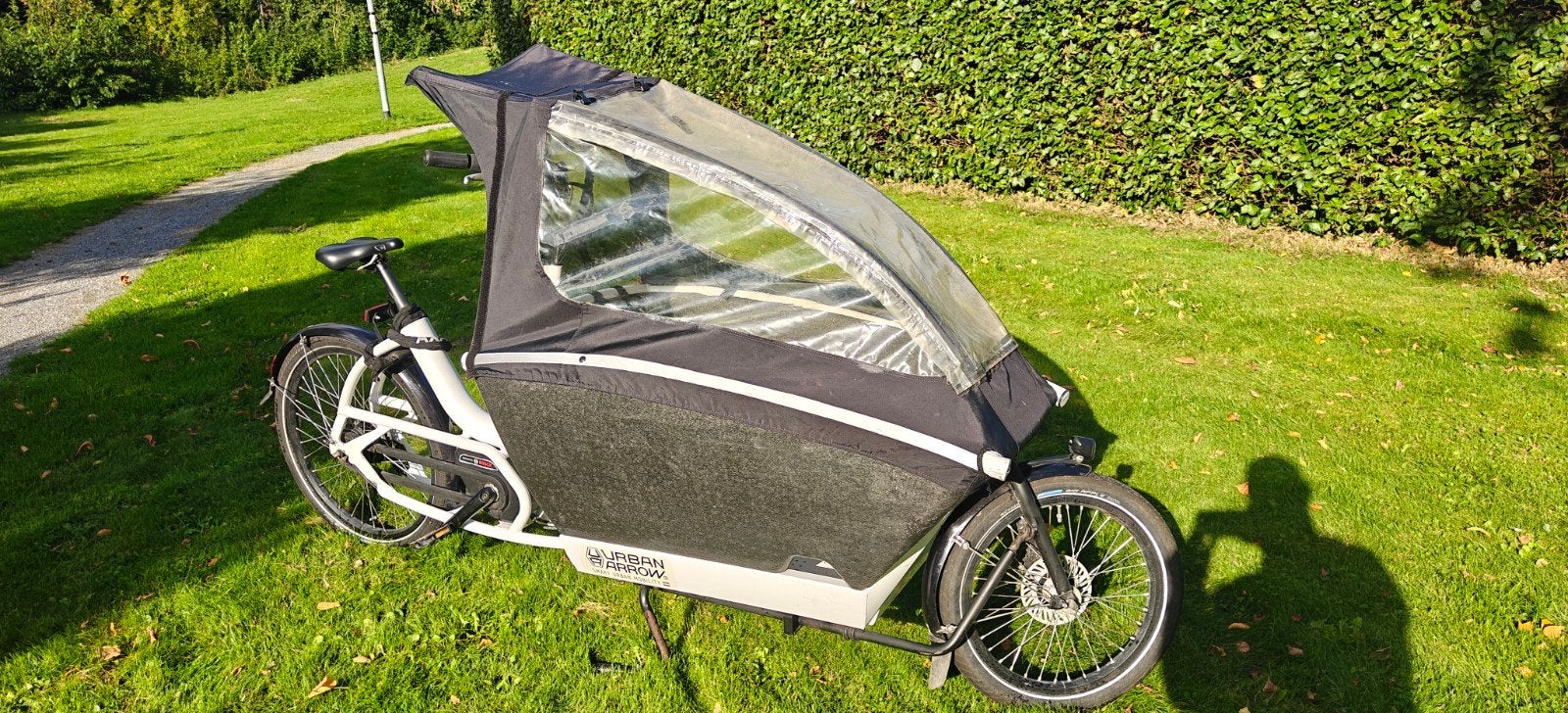 Urban Arrow Family elektrische bakfiets, Gebruikt, 2 kinderen, Elektrisch, Schijfrem