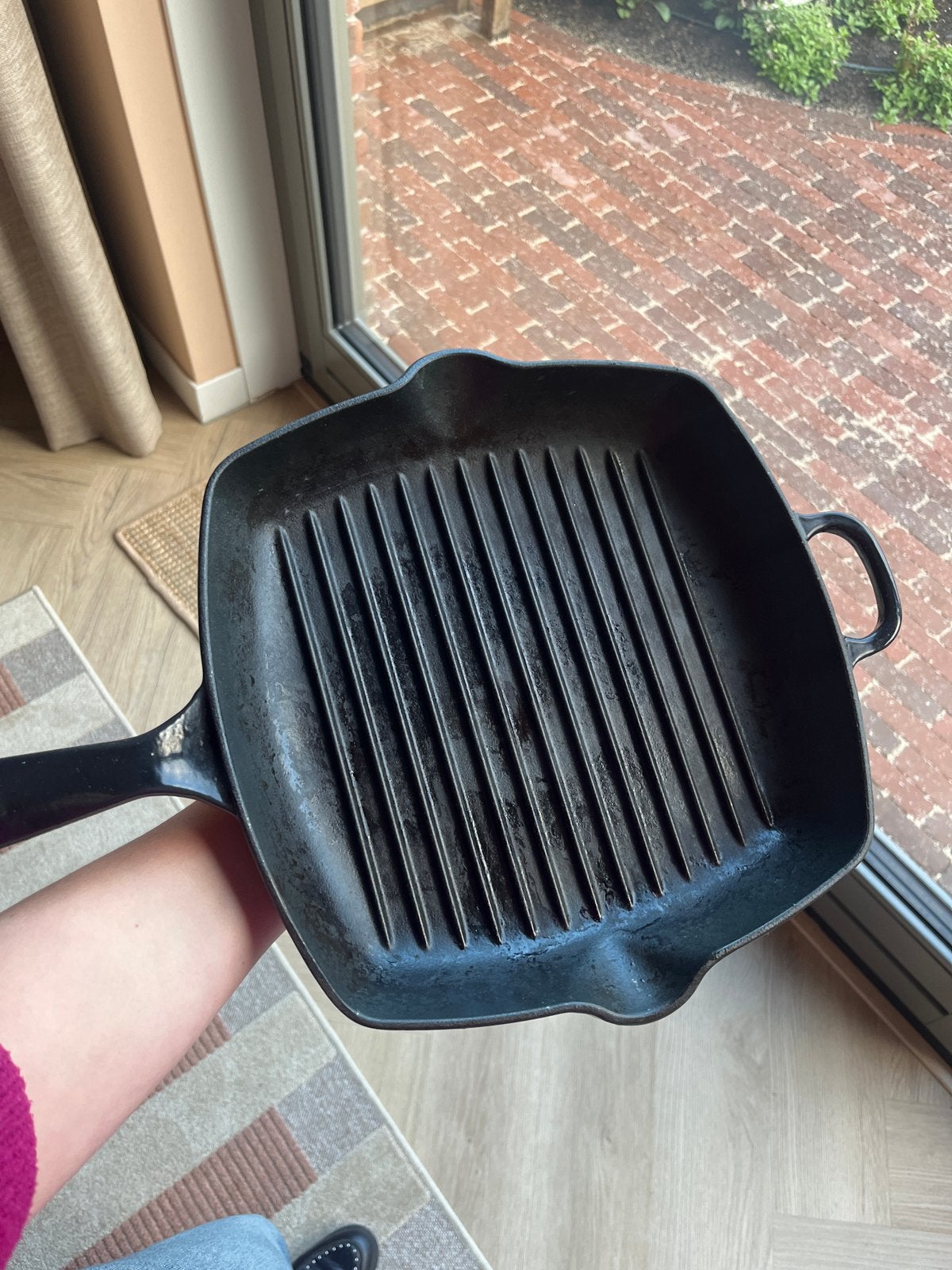 Gietijzeren grillpan - Royal van Kempen & Begeer, Ophalen, Zwart, Metaal, Overige merken