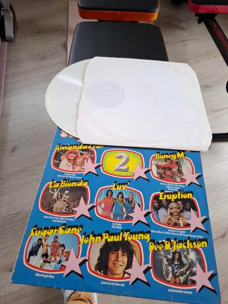 Witte elpees, Ophalen, Gebruikt, 12 inch, Poprock