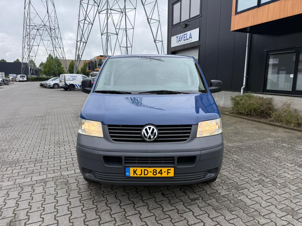 Volkswagen Transporter 2.0 BENZINE 9-Personen eurozone vrij, Auto's, Voorwielaandrijving, Stof, Blauw, 116 pk