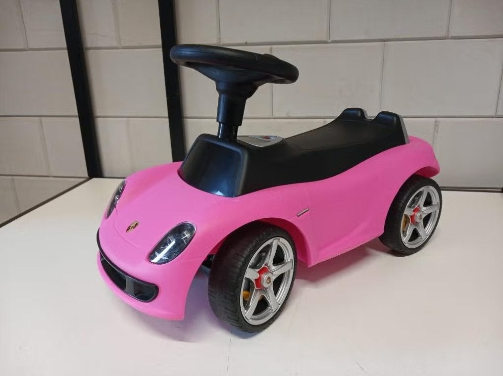 Bandits & Angels loopauto Porsche Carrera GT roze #2, Ophalen, Nieuw, Loopfiets
