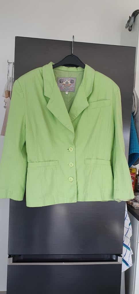 Groen jasje, maat M, Maat 38/40 (M), Ophalen of Verzenden, Jasje, Groen