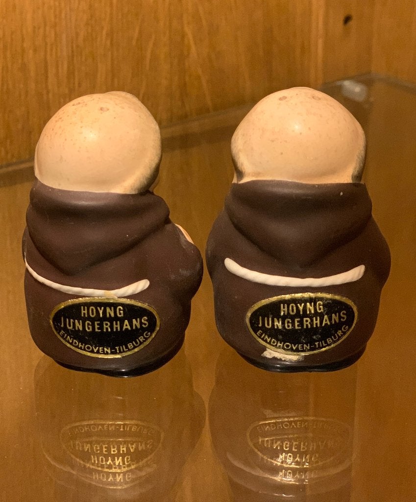 Roomstel Hoyng Jungerhans monniken monnik peper en zoutstel, Ophalen of Verzenden