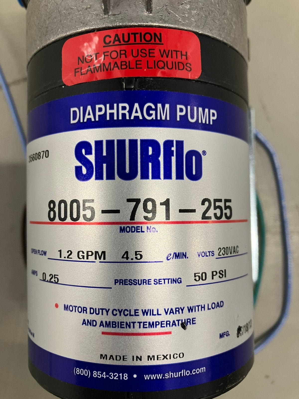 Shurflo pomp, Ophalen of Verzenden, Nieuw, Elektrisch, Overige typen