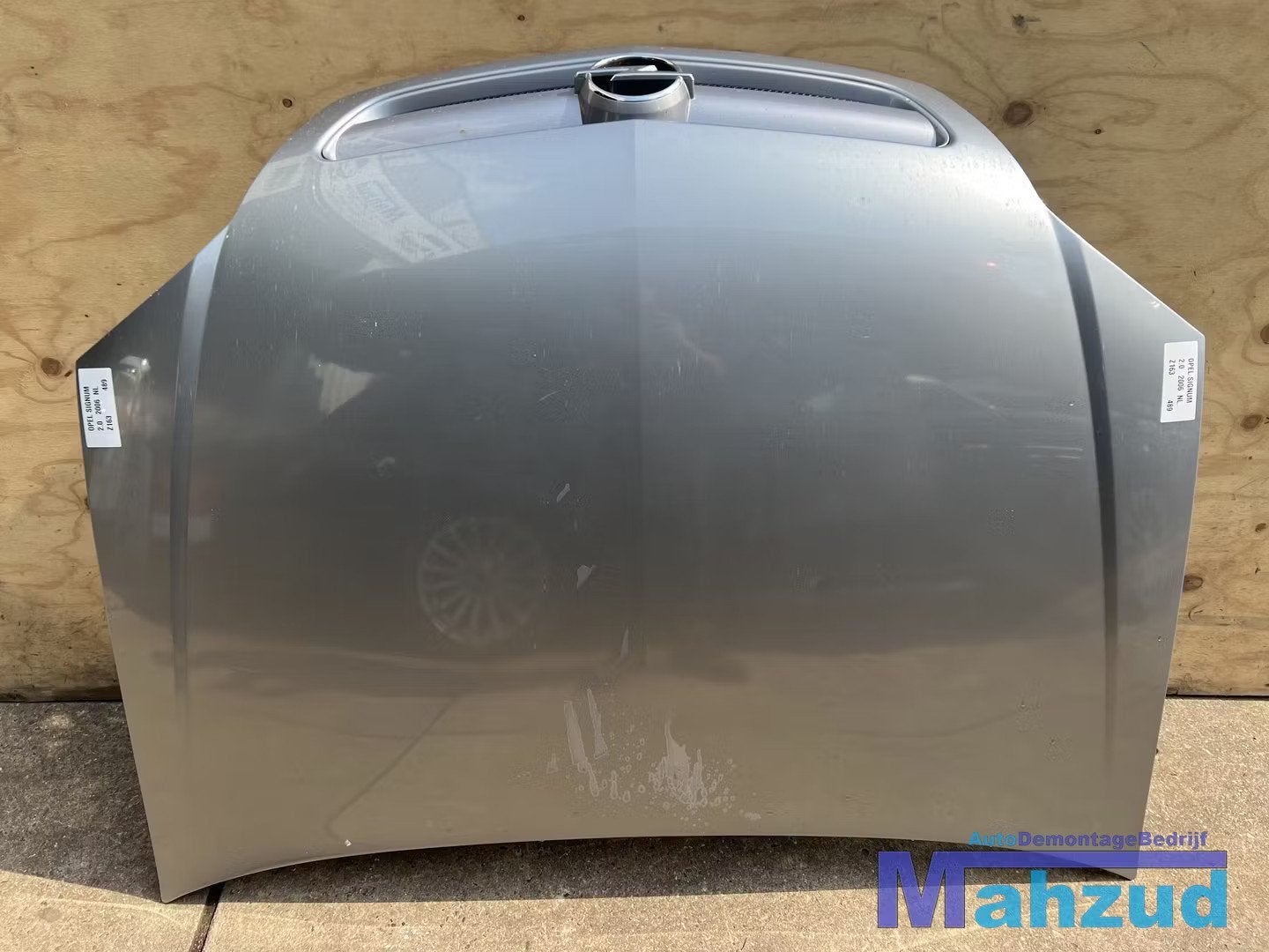 OPEL SIGNUM Grijs Z163 motorkap 2003-2009, Auto-onderdelen, Gebruikt, Opel Automobile GmbH, Ophalen of Verzenden, Kontakt@opel-infoservice.de