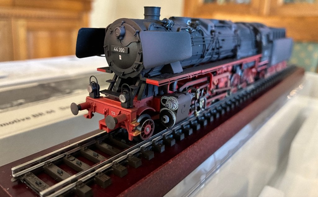 Marklin MHI BR44 37895 MFX Geweatherd Geluid Telex Exclusief, Wisselstroom, Locomotief, Ophalen of Verzenden, Zo goed als nieuw