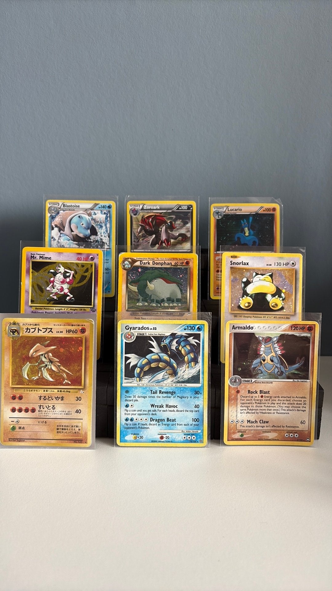 Diverse holo kaarten, Ophalen of Verzenden, Zo goed als nieuw, Meerdere kaarten, Foil
