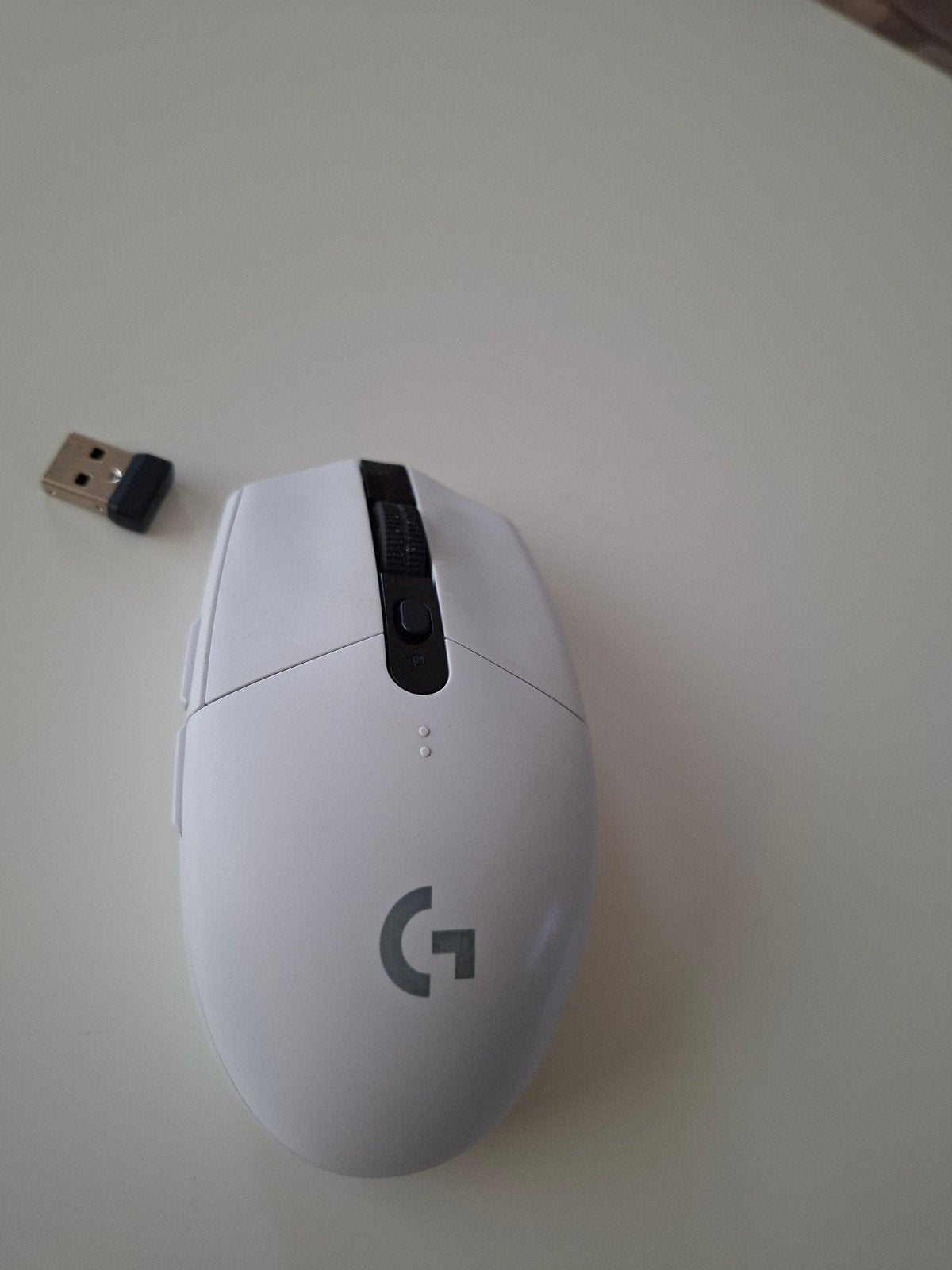 Logitech G305 Draadloze Gaming Muis - Wit, Computers en Software, Muis, Gebruikt, Ophalen of Verzenden, Draadloos