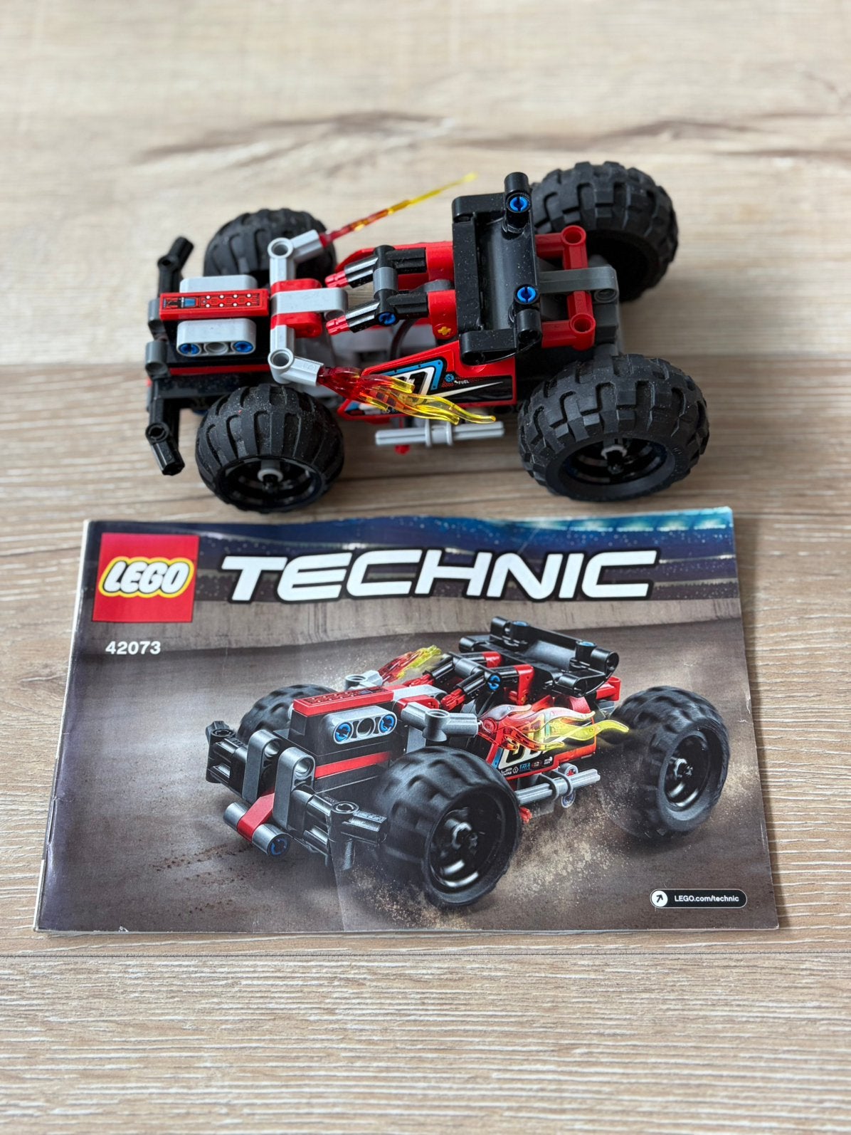 Lego technic Bash 42073, Ophalen of Verzenden, Zo goed als nieuw
