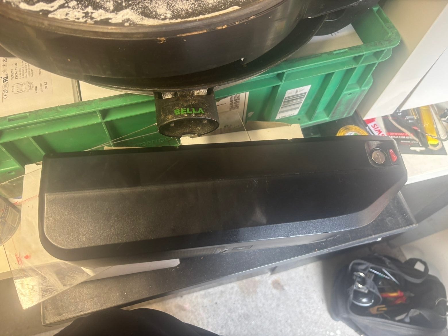 Stella e-bike accu (defect), Fietsen en Brommers, Fietsaccessoires | Fietsaccu's, Ophalen of Verzenden, Gebruikt