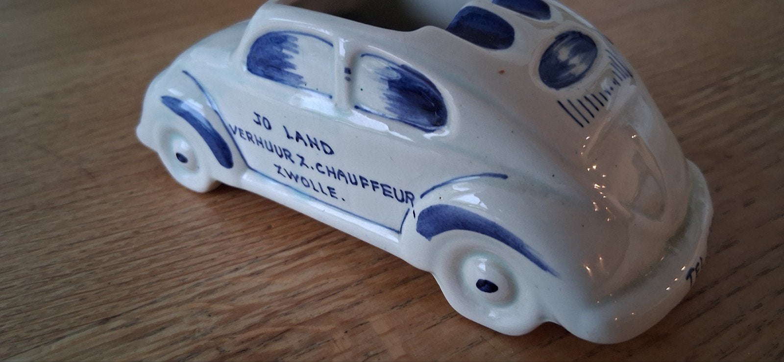 Zwolle/ JO  LAND/ asbak / model auto, Antiek en Kunst, Ophalen of Verzenden