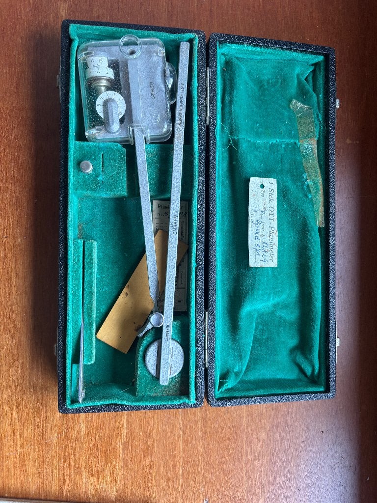 Antiek OTT Planometer, Ophalen of Verzenden
