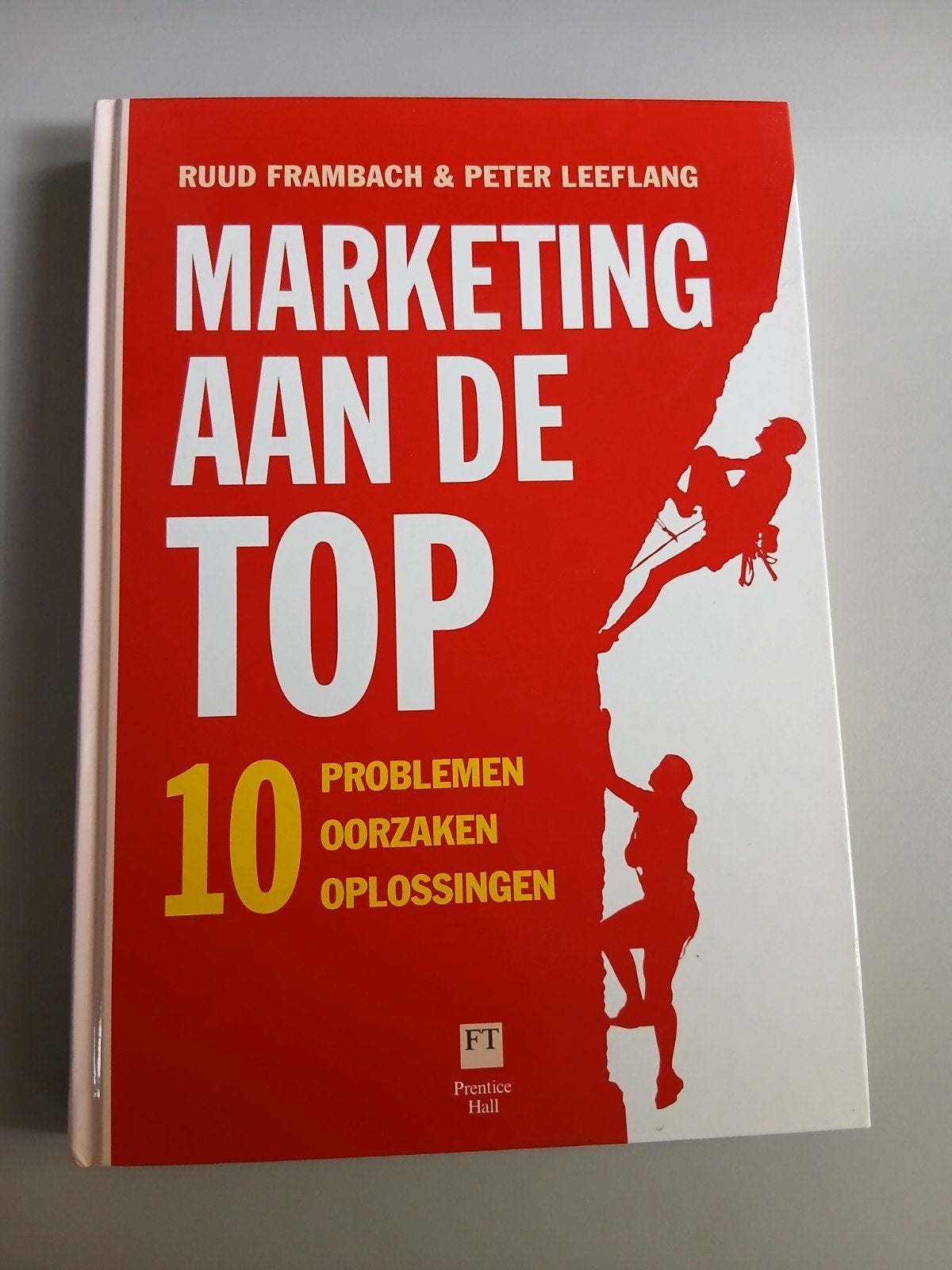 Marketing aan de Top: Problemen, Oorzaken, Oplossingen, Ophalen of Verzenden, Zo goed als nieuw, Economie en Marketing, Ruud Frambach & Peter Leeflang