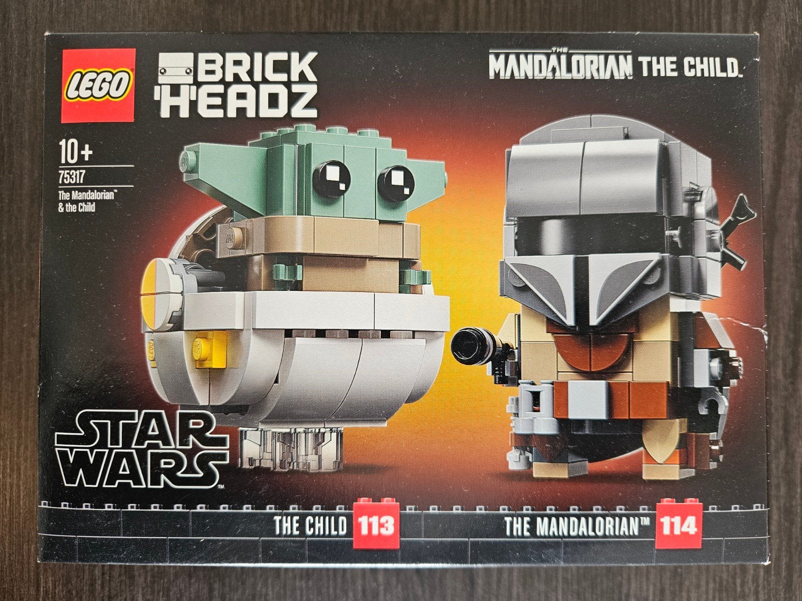 Lego 75317 Mandalorian en het kind Nieuw, BrickHeadz, Lego, Nieuw, Ophalen of Verzenden