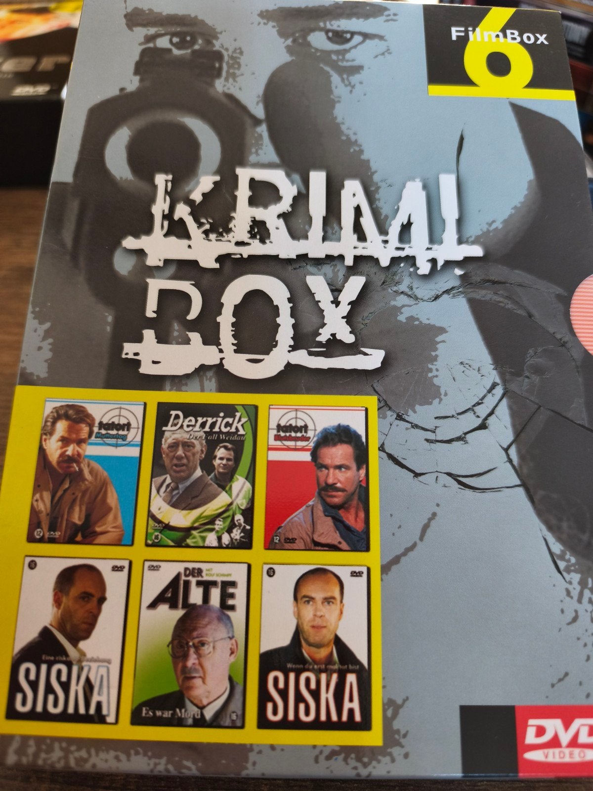 krimi box, Duitse serie afleveringen, Cd's en Dvd's, Misdaad, Nederlands, Duits, Ophalen of Verzenden