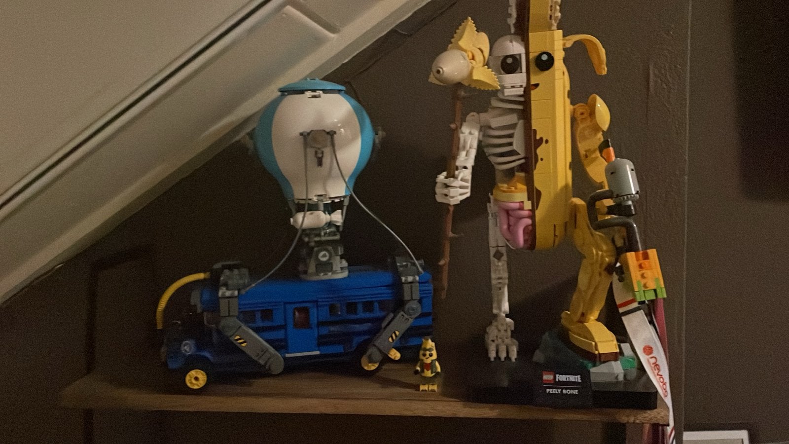 Lego Fortnite Battle Bus en Peely Bone set, Ophalen, Overige thema's, Lego, Zo goed als nieuw