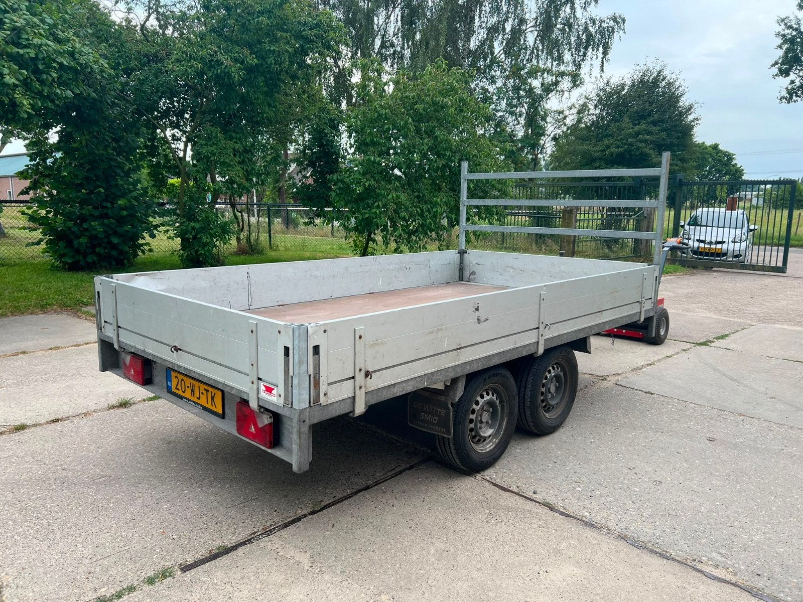 Te koop: plateau-wagen., Auto diversen, Aanhangers en Bagagewagens, Nieuw, Ophalen