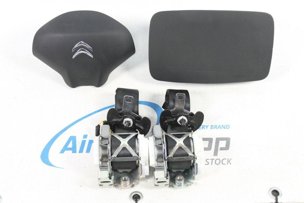 Airbag set - dashboard paneel zwart Citroen C3 (2009-2016), Auto-onderdelen