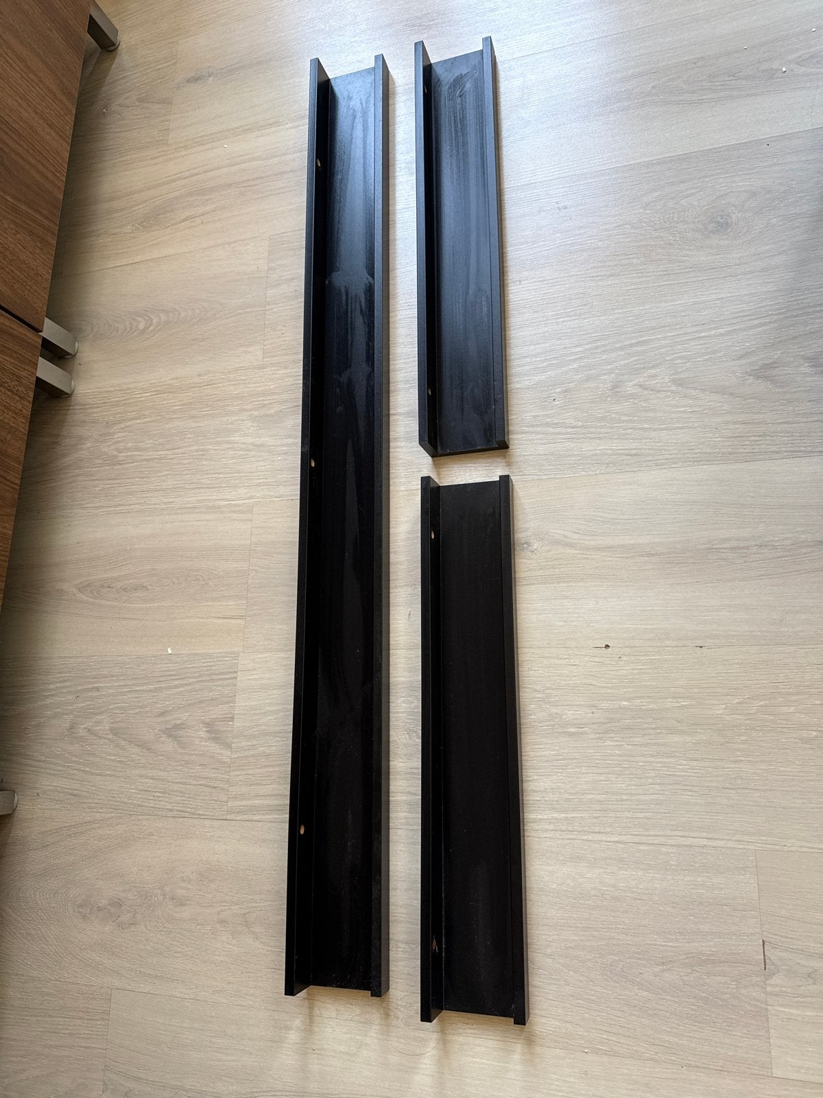 IKEA fotoplanken - 1x 120cm, 2x 55cm, Huis en Inrichting, Woonaccessoires | Wandplanken en Boekenplanken, Ophalen, Gebruikt