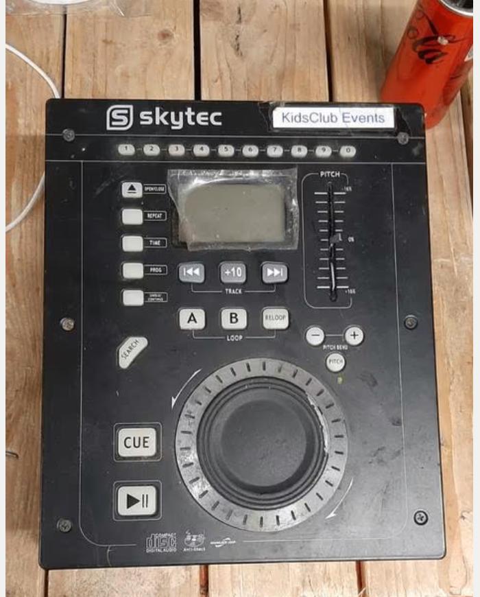 Skytec Dj CD-speler, Audio, Tv en Foto, Cd-spelers, Gebruikt, Overige merken, Ophalen