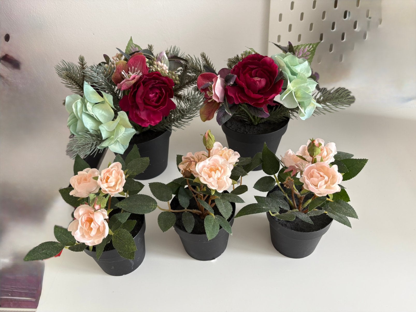 Nep bloemen, Ophalen, Zo goed als nieuw