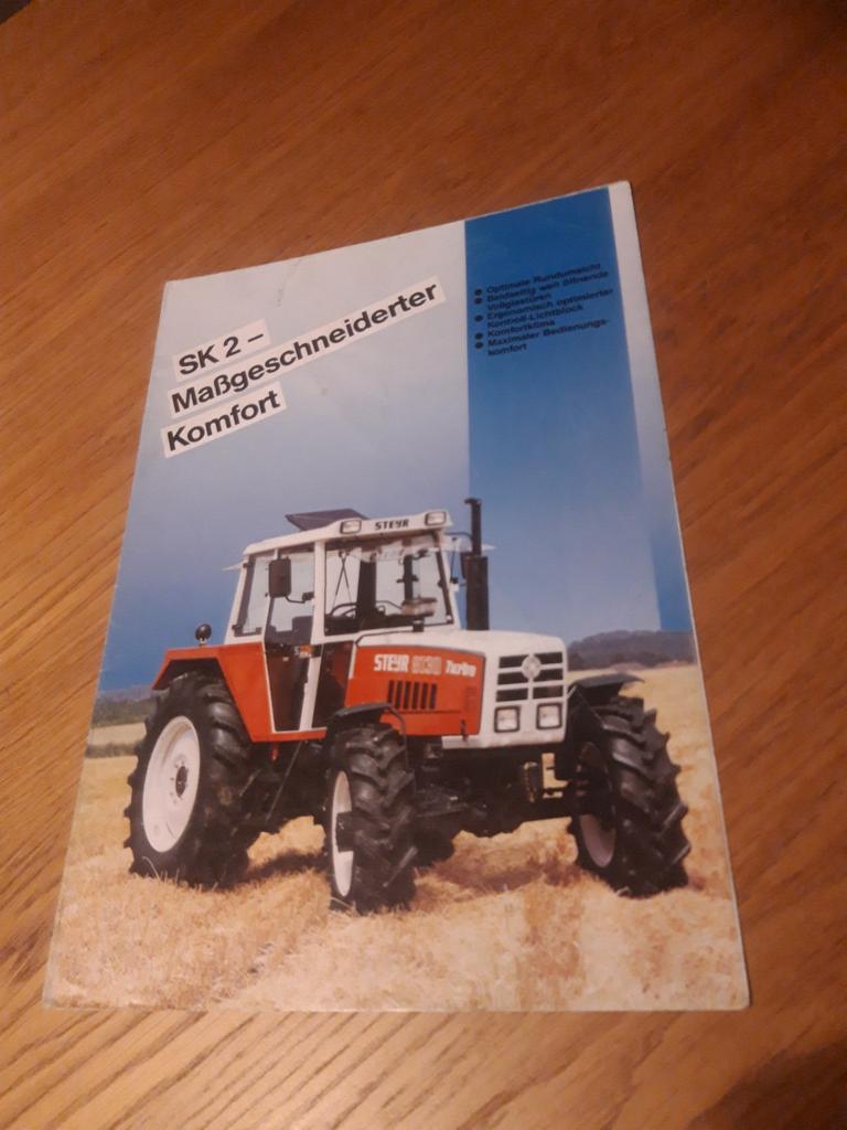 Steyr SK2  folder / poster, Ophalen of Verzenden