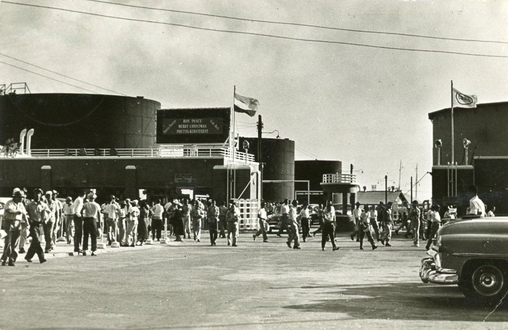 Aruba, Lago at 4 o' clock, Verzamelen, Verzenden, 1940 tot 1960, Gelopen, Buiten Europa