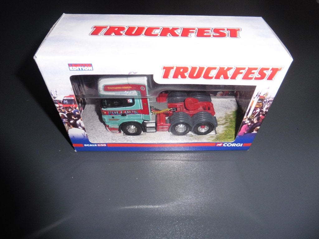Corgi Scania R420 Pollock., Ophalen of Verzenden, Zo goed als nieuw, Bus of Vrachtwagen, Corgi
