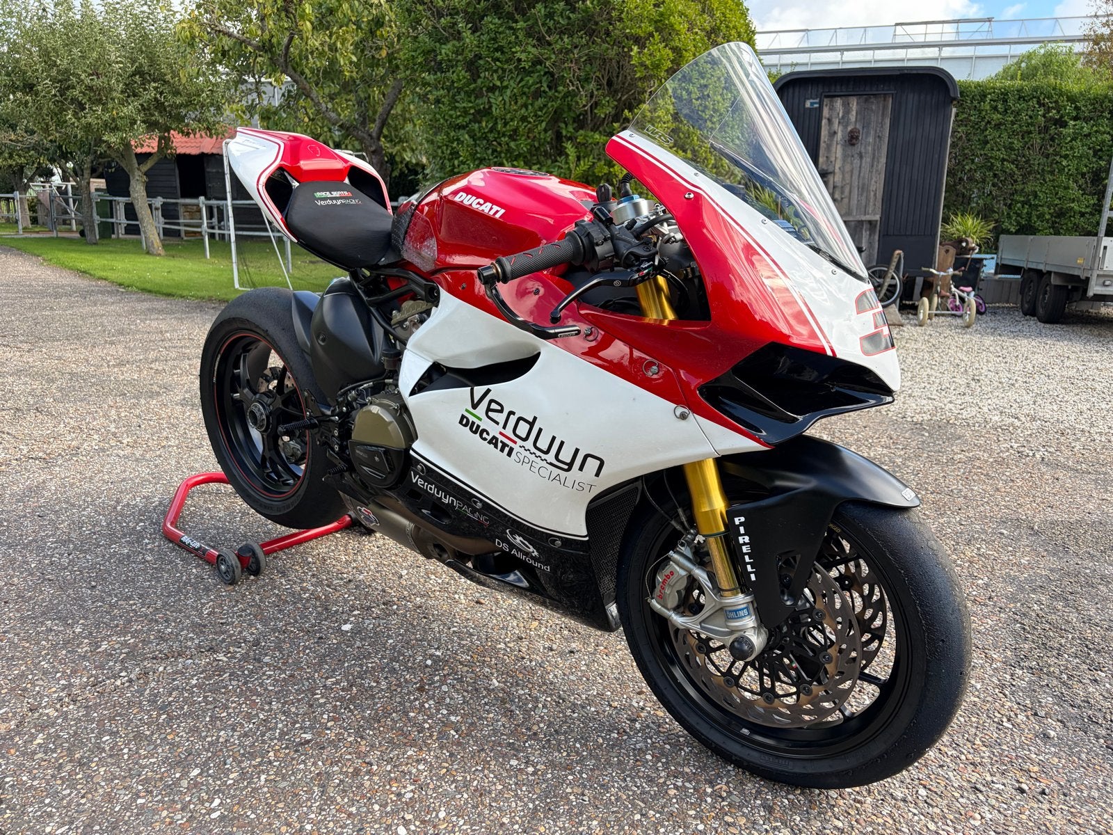 Ducati Panigale 1299S 2016 circuit racer, 1299 cc, 2 cilinders, Motorrijbewijs A, Gebruikt
