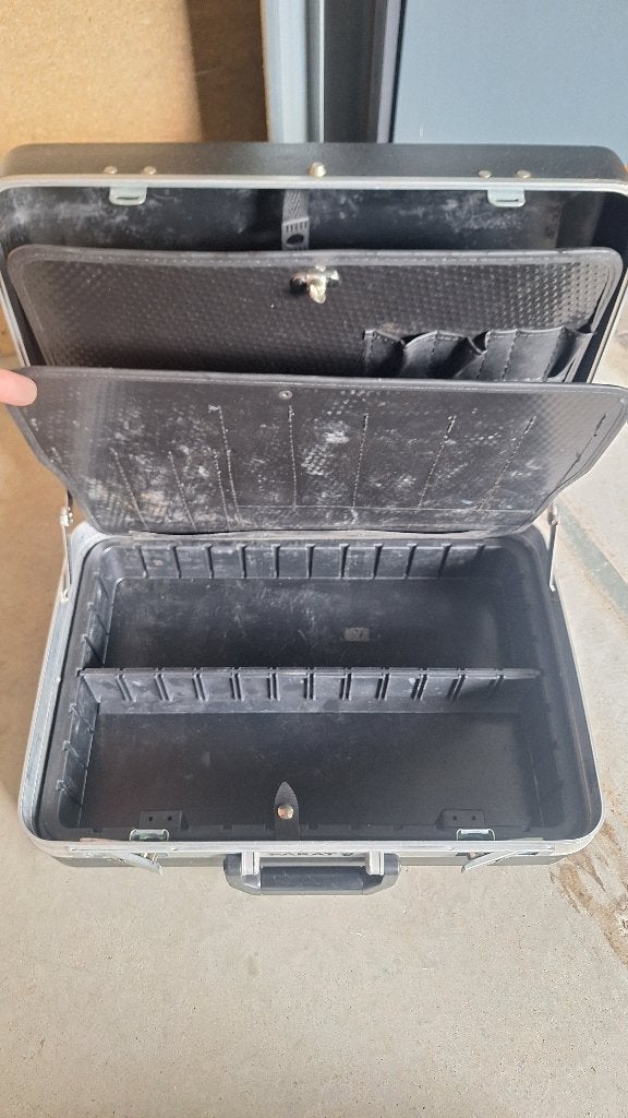 Parat Service koffer gereedschap koffer karwei koffer., ,, Ophalen of Verzenden, Zo goed als nieuw, ,