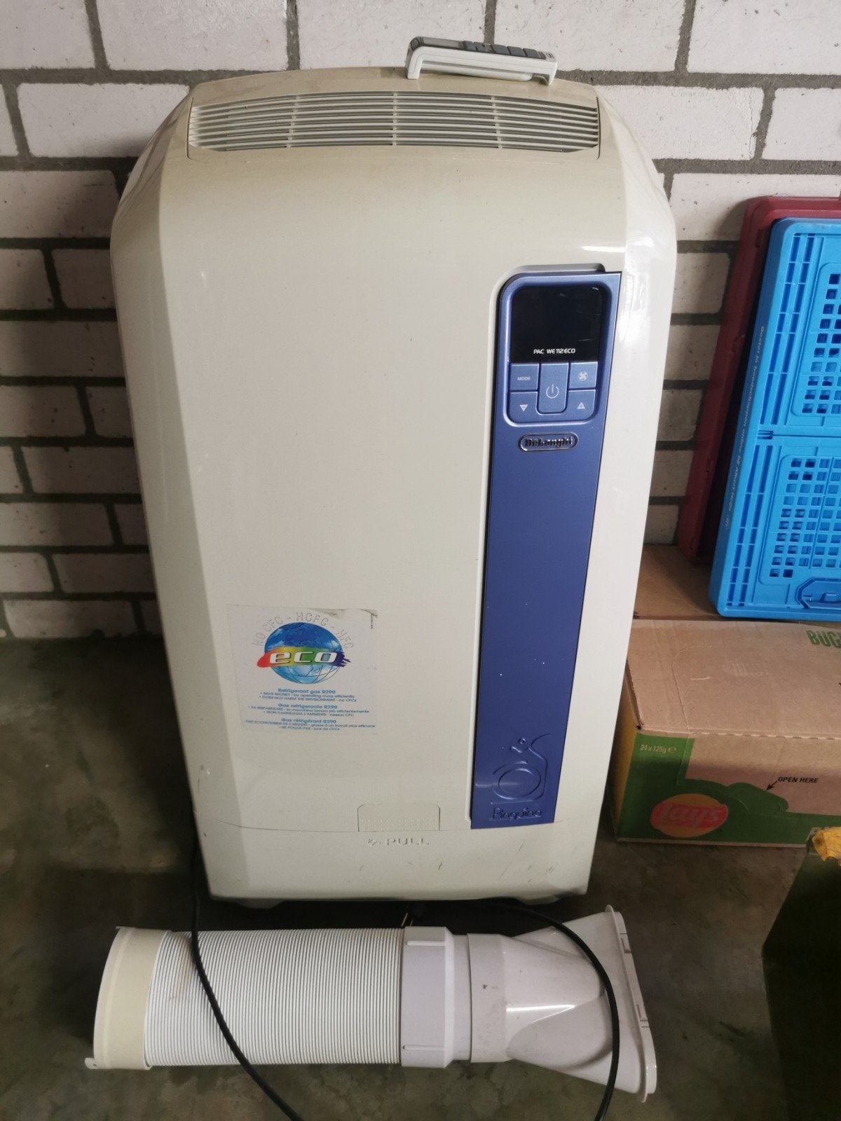 De'Longhi Pinguino Mobiele Airco PAC WE112ECO, Gebruikt, 3 snelheden of meer, Ophalen of Verzenden, Koelen en Ontvochtigen