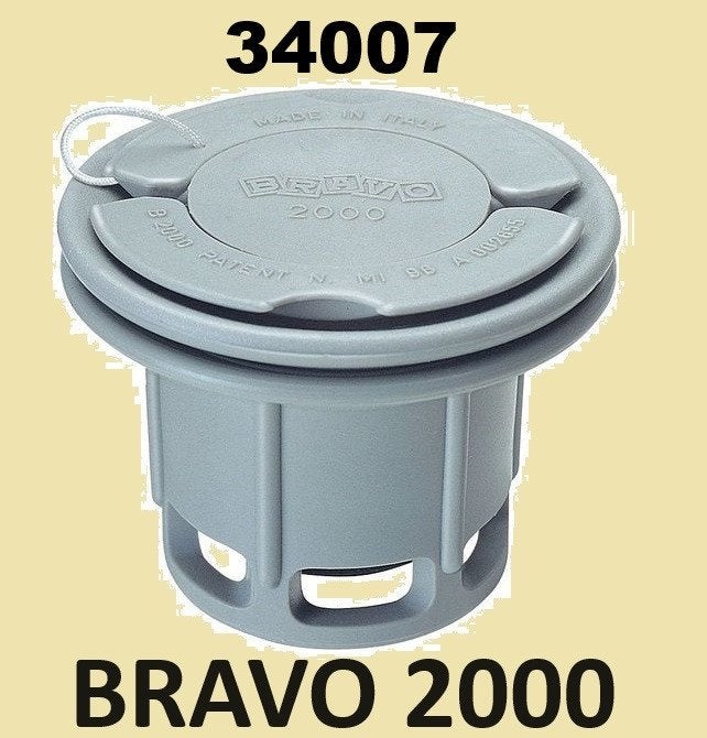 34007 Bravo 2000 luchtventiel grijs voor rubberboten. € 7,95, Watersport en Boten, Ophalen of Verzenden, Nieuw, Motor en Techniek