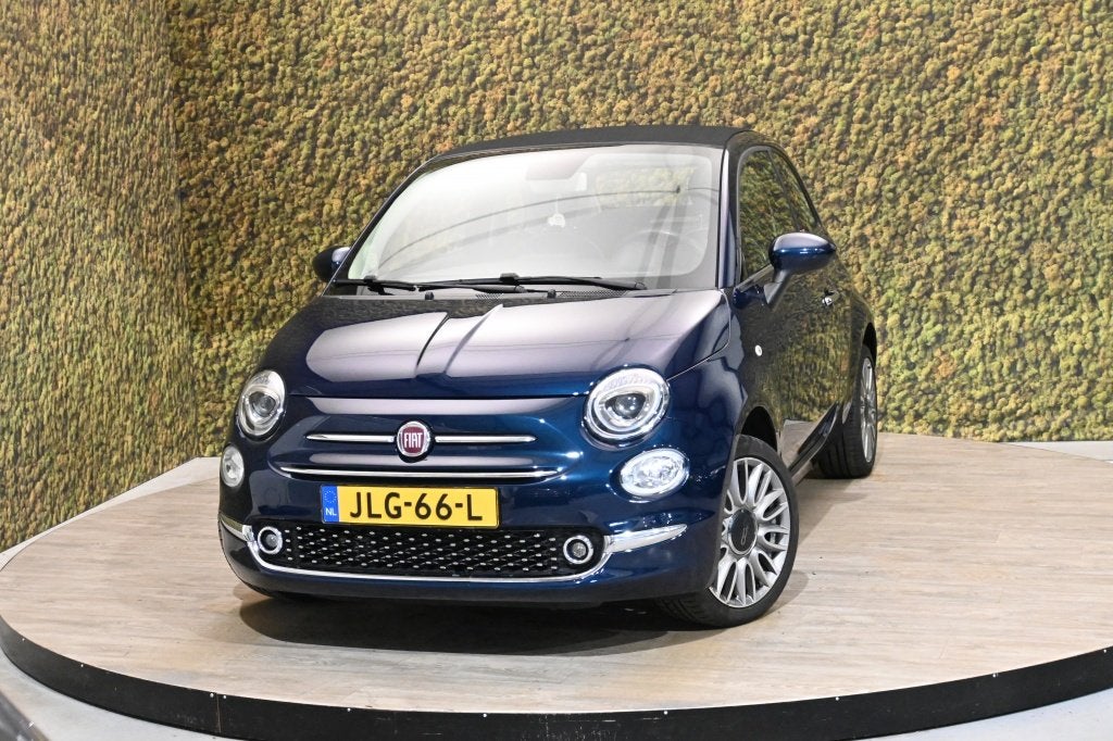 Fiat 500C 1.2 Lounge Cabrio | Airco | PDC | Cruise, Voorwielaandrijving, Stof, Gebruikt, 4 cilinders