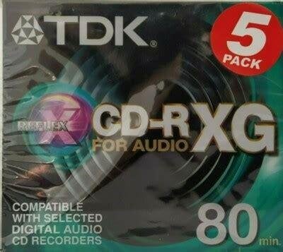 TDK CD-R XG 80 ( 1 doos a 10 stuks ), Ophalen of Verzenden, Nieuw, Cd, TDK