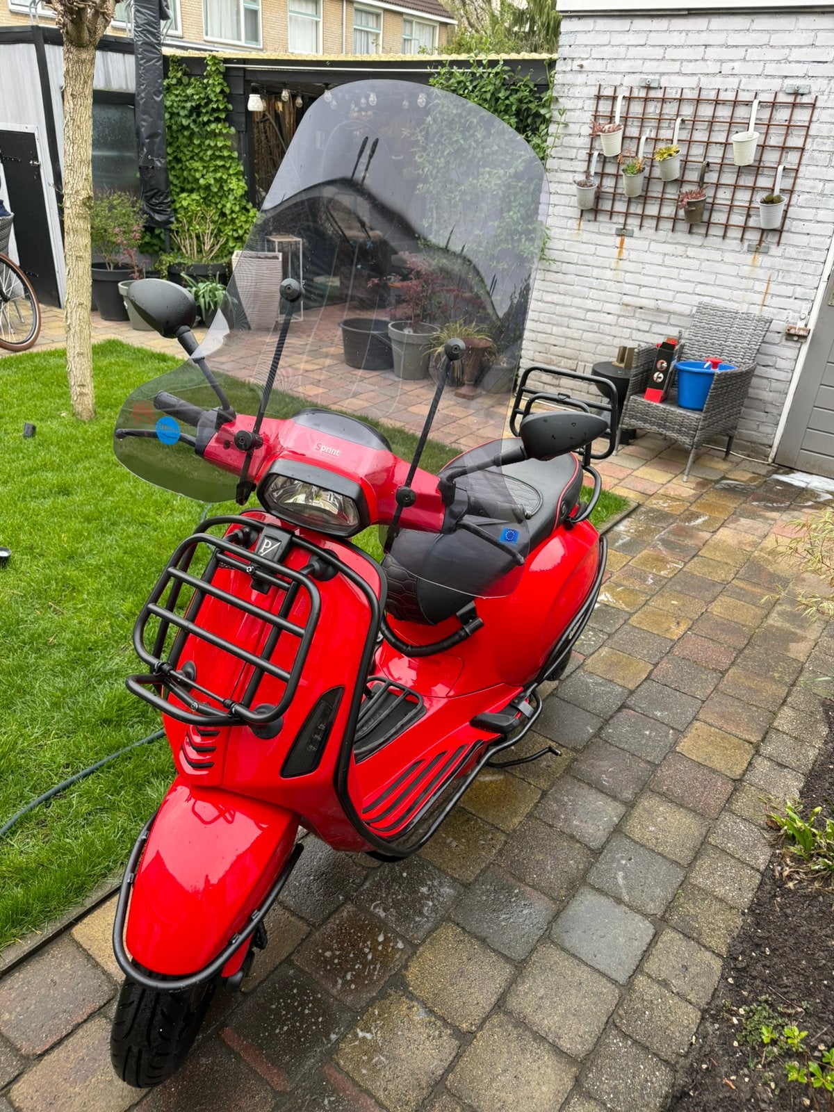 Vespa sprint 2018, Ophalen, Zo goed als nieuw, Benzine, Overige modellen
