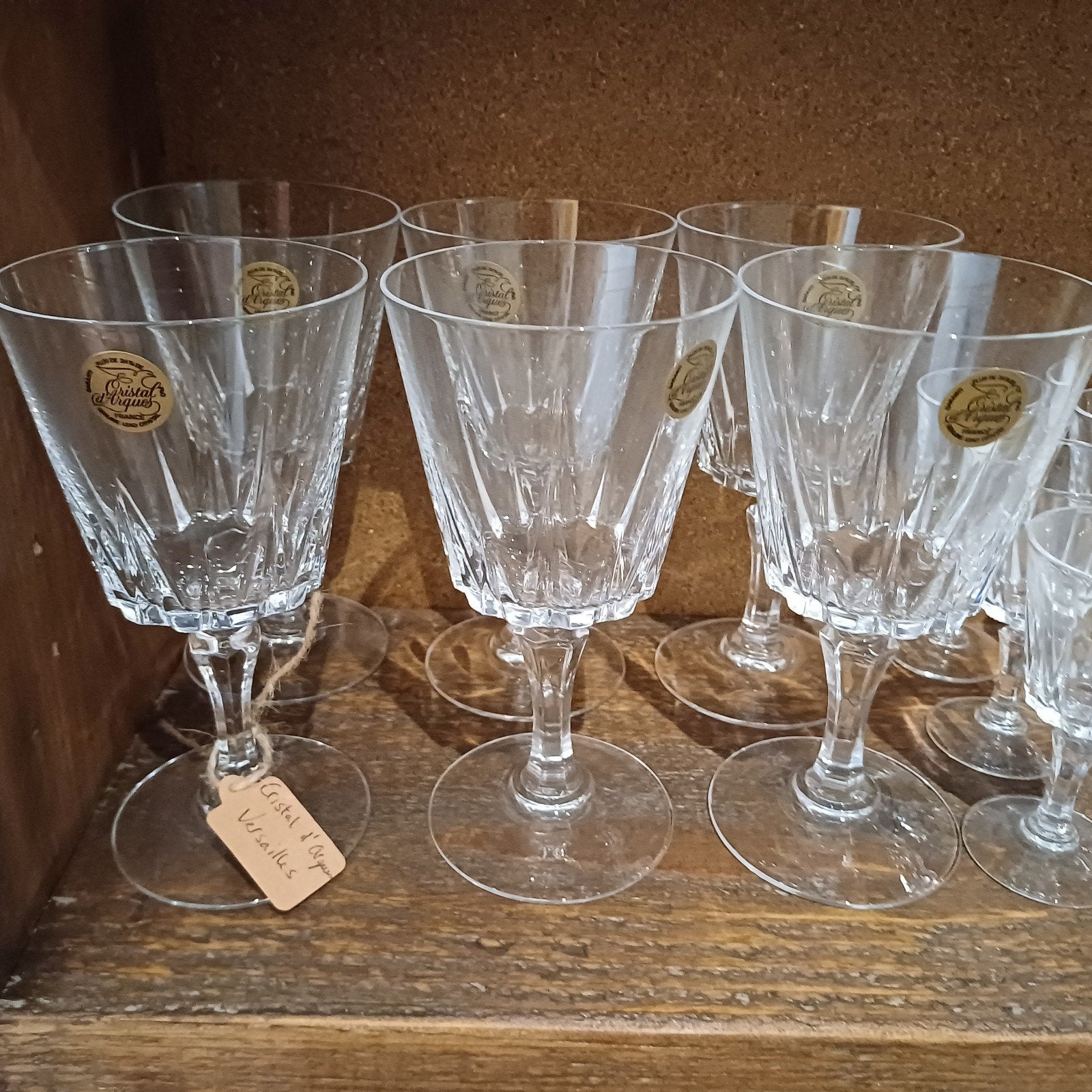 Cristal d Arques glasservies Versailles, Ophalen of Verzenden