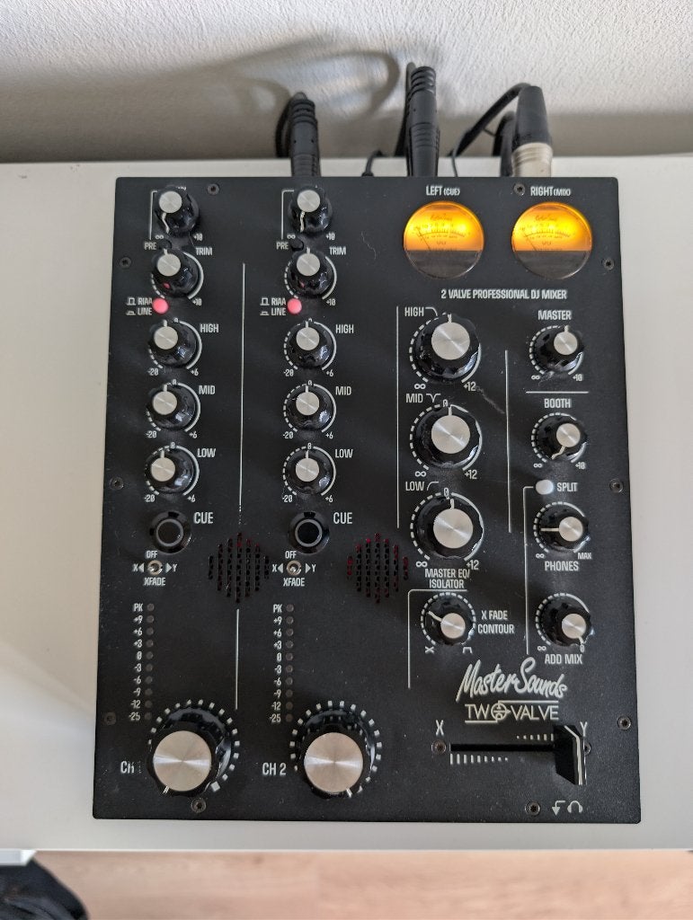 Mastersounds Two Valve DJ Mixer, Ophalen, Gebruikt, Minder dan 5 kanalen