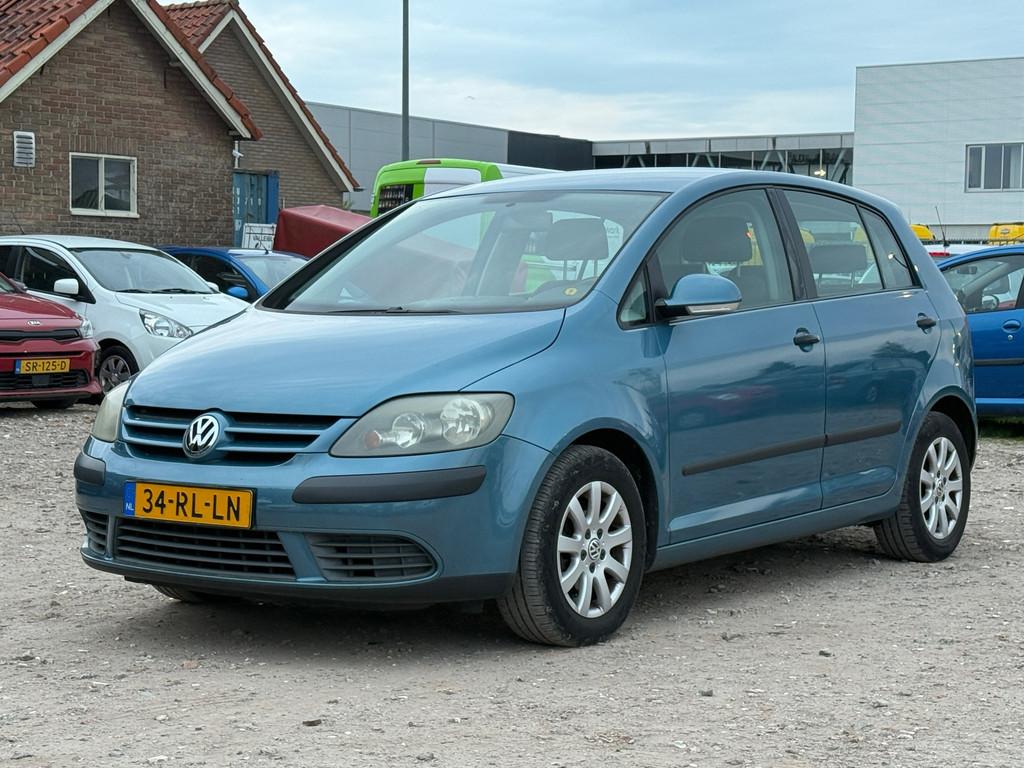Volkswagen Golf Plus 1.6 FSI Comfortline/ LAAG KM/ ZOMER BLA, Auto's, Gebruikt, 4 cilinders, Blauw, 116 pk