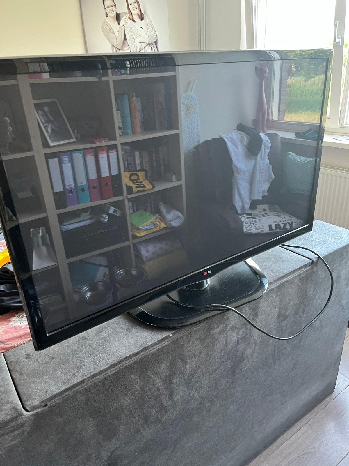LG tv 42 inch, Ophalen, 50 Hz, Zo goed als nieuw, 100 cm of meer