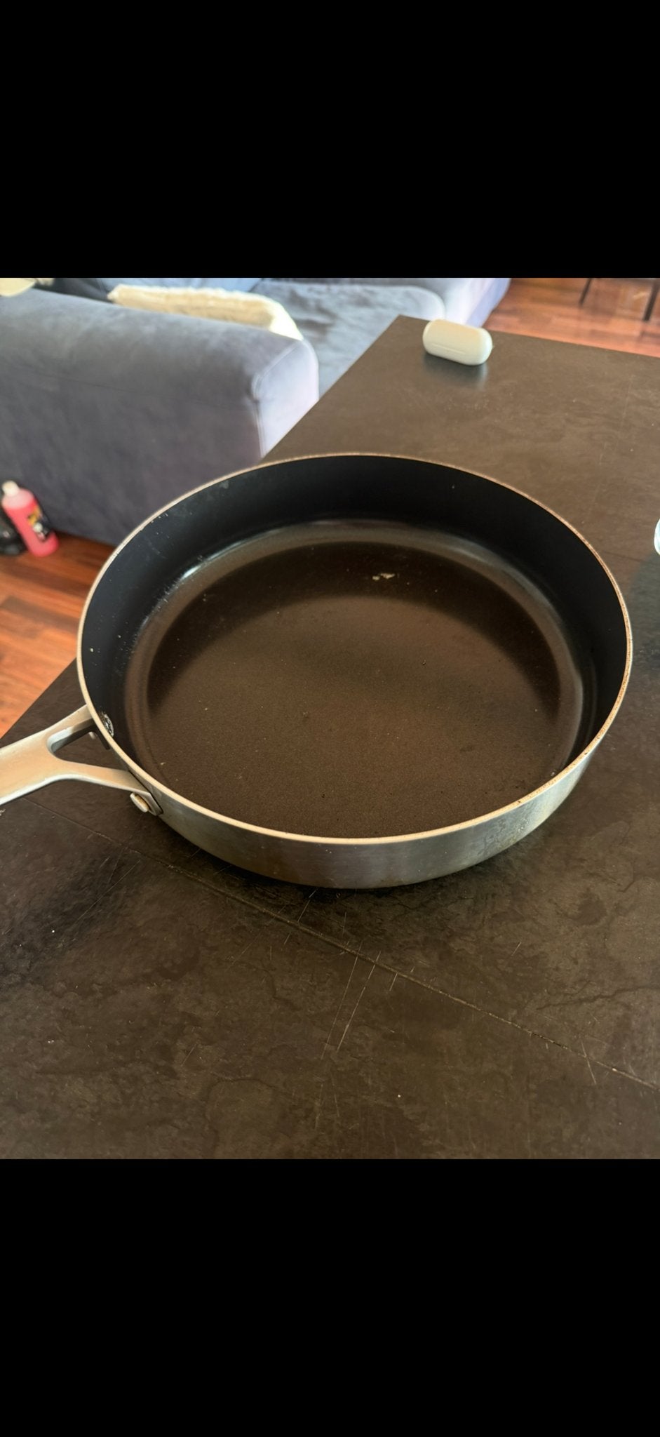Gebruikte Koekenpan met Antiaanbaklaag, Koekenpan, Gebruikt, Antiaanbaklaag, Ophalen of Verzenden